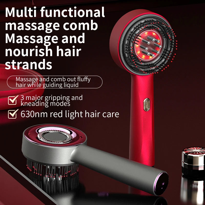 3-in-1 Electric Infrared Therapy Comb for Hair Growth