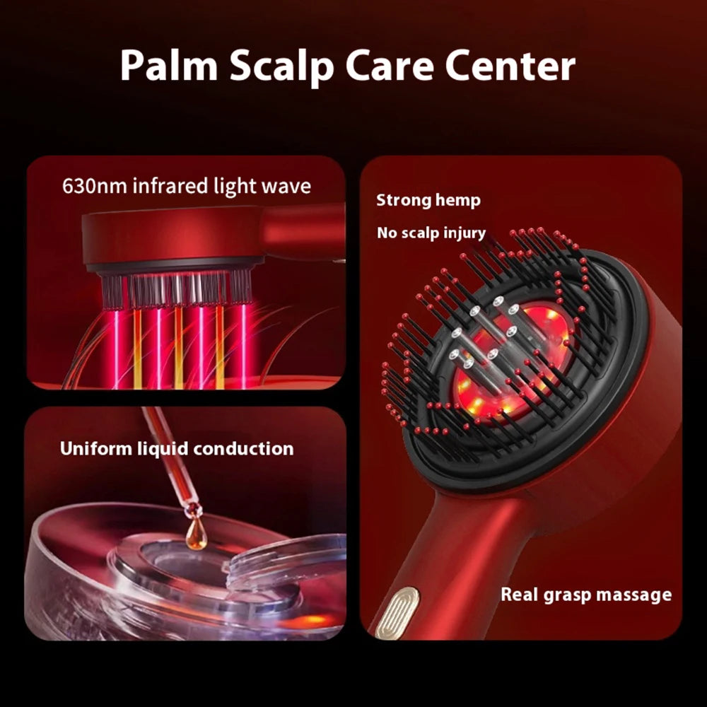 3-in-1 Electric Infrared Therapy Comb for Hair Growth