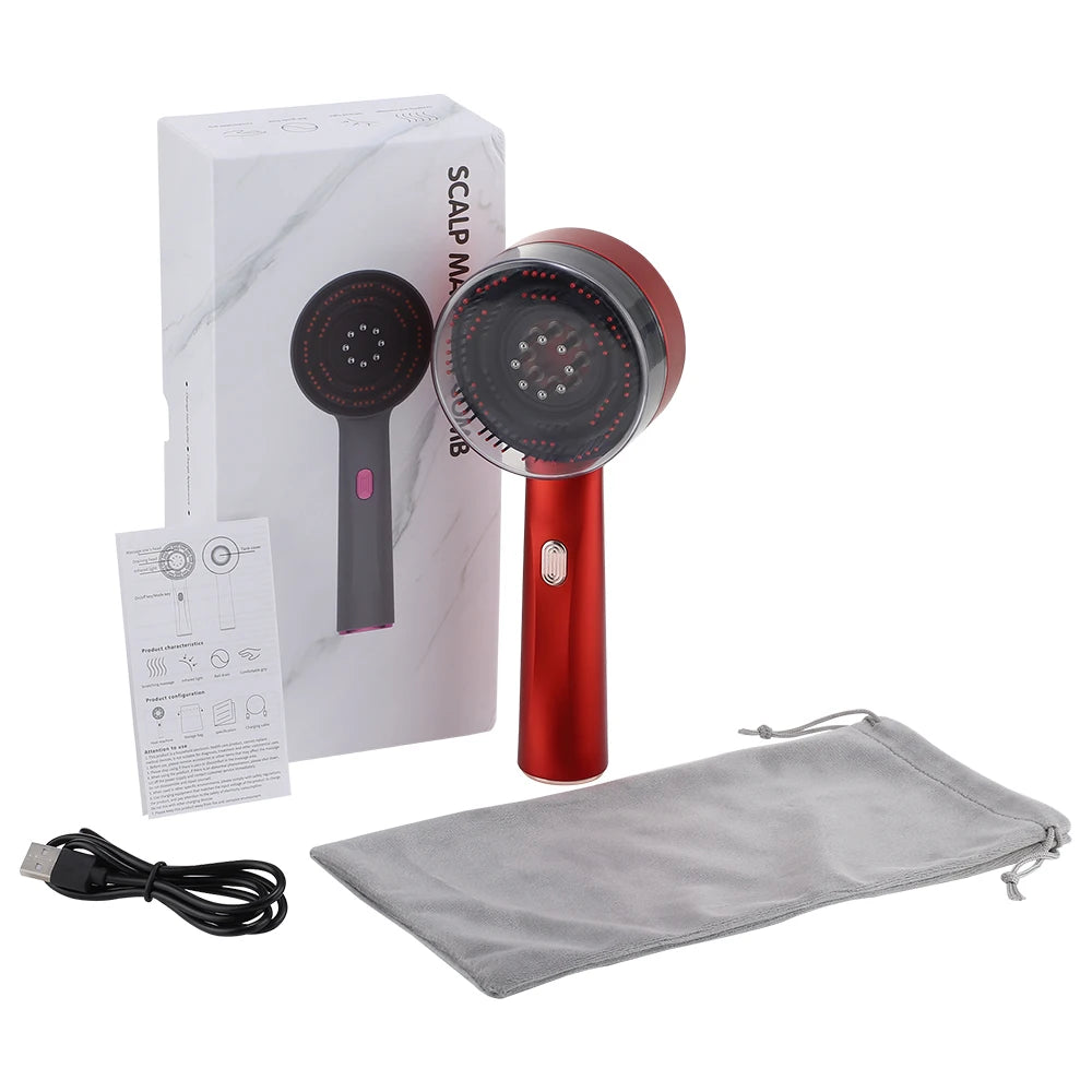 3-in-1 Electric Infrared Therapy Comb for Hair Growth